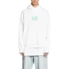 5:20 Sweats à capuche imprimés « Blanc Vert » 674986TMVL69164