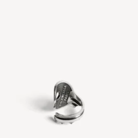 Bague Neverlost pour homme, finition argent antique