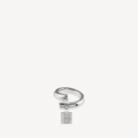 Bague Saint-Germain pour femme en argent brillant Bague Saint-Germain pour femme en argent brillant