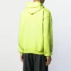 Balenciaga BB pour homme, imprimé au dos, jaune 583215TFV617050