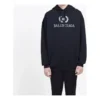 Balenciaga BB pour homme, logo imprimé sur la poitrine, noir 556143TDV521000