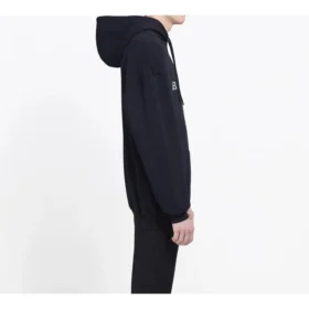 Balenciaga BB pour homme, logo imprimé sur la poitrine, noir 556143TDV521000