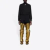 Balenciaga FW21 Alphabet à manches longues pour homme, noir 661749444B81077