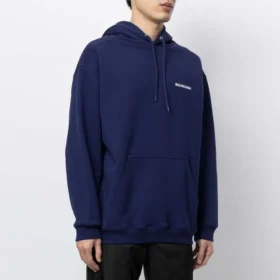 Balenciaga Homme SS21 Imprimé Alphabet Classic Bleu 600583TIV843967