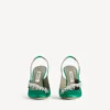 Balenciaga pour femme | Escarpins à bride arrière Manolo Blahnik couleur « grass »