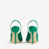 Balenciaga pour femme | Escarpins à bride arrière Manolo Blahnik couleur « grass »