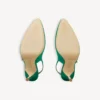 Balenciaga pour femme | Escarpins à bride arrière Manolo Blahnik couleur « grass »