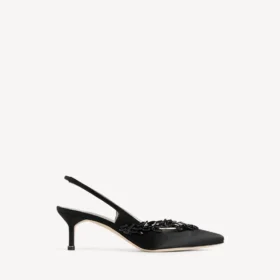 Balenciaga pour femme | Escarpins à bride arrière Manolo Blahnik en noir