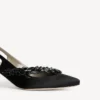 Balenciaga pour femme | Escarpins à bride arrière Manolo Blahnik en noir Balenciaga pour femme | Escarpins à bride arrière Manolo Blahnik en noir