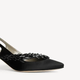 Balenciaga pour femme | Escarpins à bride arrière Manolo Blahnik en noir