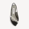 Balenciaga pour femme | Escarpins à bride arrière Manolo Blahnik en noir Balenciaga pour femme | Escarpins à bride arrière Manolo Blahnik en noir