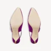 Balenciaga pour femme | Escarpins à bride arrière Manolo Blahnik violets
