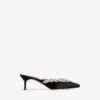 Balenciaga pour femme | Mules Manolo Blahnik noires Balenciaga pour femme | Mules Manolo Blahnik noires