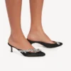 Balenciaga pour femme | Mules Manolo Blahnik noires Balenciaga pour femme | Mules Manolo Blahnik noires