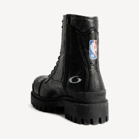 Balenciaga pour homme | Bottes « Combat Strike » en collaboration avec la NBA, couleur noire