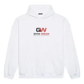 Balenciaga pour homme, imprimé alphabétique, coupe ample, blanc 620973TIVD49000