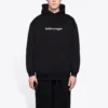 Balenciaga pour homme, logo Alphabet, noir, 570811TIV551070