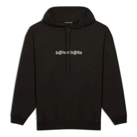 Balenciaga pour homme, logo Symbolic sur la poitrine, noir 570811TIV511070