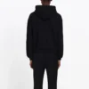 Balenciaga pour homme, poitrine blanche et noire, petit logo noir, 556145TYK271000