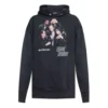 Balenciaga pour homme Speedhunters Boysband à capuche et imprimé, manches longues, bleu marine 541873TCV371055