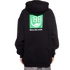 Balenciaga pour homme, série BB respectueuse de l&rsquo;environnement, noir 570811THV641000