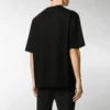 Balenciaga pour homme, t-shirt à manches courtes noir avec imprimé BLogo 612966TJVD61000