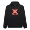 Balenciaga pour homme X-Rated noir, rouge, noir 620973TIVA81076