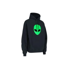 Balenciaga SS21 pour homme, logo « Alien » imprimé, épais, noir classique 641679TJV959113