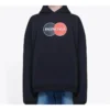 Balenciaga Uniform Plush Loose Classic Noir pour homme 620973TIV801000