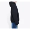 Balenciaga Uniform Plush Loose Classic Noir pour homme 620973TIV801000