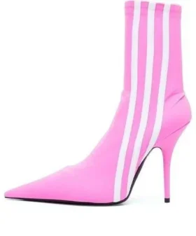 Balenciaga x adidas Originals Bottines Knife 110 mm « Rose » 724073W2ES15090