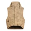 Balenciaga x Gucci The Hacker Project Gilet matelassé « Hacker Cocoon » « Beige » 681884TLO539585