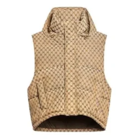 Balenciaga x Gucci The Hacker Project Gilet matelassé « Hacker Cocoon » « Beige » 681884TLO539585