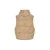 Balenciaga x Gucci The Hacker Project Gilet matelassé « Hacker Cocoon » « Beige » 681884TLO539585