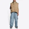 Balenciaga x Gucci The Hacker Project Gilet matelassé « Hacker Cocoon » « Beige » 681884TLO539585