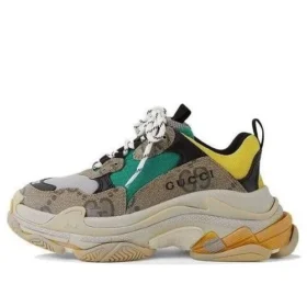Balenciaga x Gucci The Hacker Project Triple S « Beige Green » 677193UMO209766