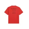 Balenciaga x PlayStation : collaboration automne-hiver 2021, t-shirt unisexe à manches courtes PS5 avec imprimé géométrique alphabétique, rouge, 651795TKVF36552