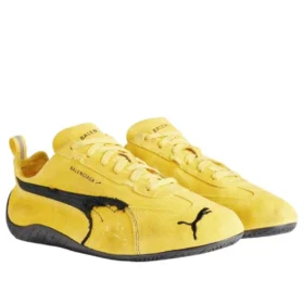 Balenciaga x Puma Speedcat Suede « Distressed Yellow Black » 847146WSDSD7010