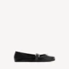 Ballerines Bel Air pour femme, noires Ballerines Bel Air pour femme, noires