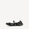 Ballerines de ville pour femme en noir/argent Ballerines de ville pour femme en noir/argent