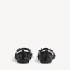 Ballerines de ville pour femme en noir/argent Ballerines de ville pour femme en noir/argent