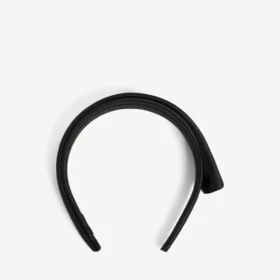 Bandeau fin pour femme, couleur noir