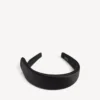 Bandeau fin pour femme, couleur noir
