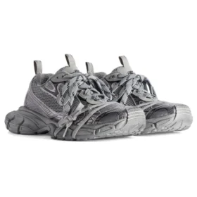 Baskets 3XL « Balenciaga Gris et Noir en maille et polyuréthane » 734734W3XL11210