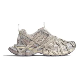 Baskets 3XL Extreme Lace « Maille beige clair et polyuréthane » 778698W3XLL9191
