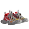 Baskets 3XL Gradient « Blanc Rouge Orange » 734734W3XGM6711