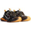 Baskets 3XL « Noir, orange, gris, maille et polyuréthane » 734734W3XL31178