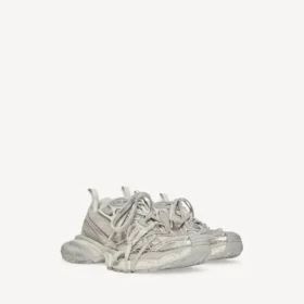 Baskets 3XL pour homme, couleur beige clair