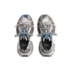Baskets 3XL « Worn Out Grey White and Blue Mesh and Polyurethane » 734734W3XL71214