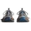 Baskets 3XL « Worn Out Grey White and Blue Mesh and Polyurethane » 734734W3XL71214